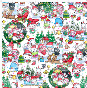 CATALOG - PREORDER - Christmas Kitty and Friends - Main - White - SMALL SCALE