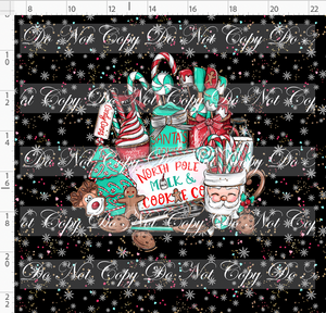 CATALOG - PREORDER - North Pole Milk and Co - Panel - Black - Sign - ADULT