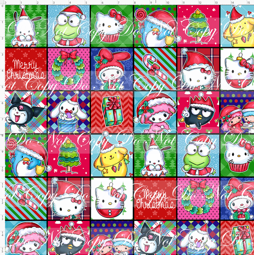 CATALOG - PREORDER - Christmas Kitty and Friends - Frames - LARGE SCALE