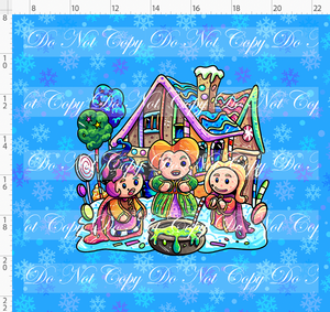 CATALOG - PREORDER - Gingerbread Villains - Panel - 3 Witches - ADULT