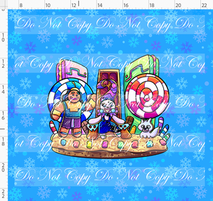 CATALOG - PREORDER - Gingerbread Villains - Panel - Pull the Lever - ADULT