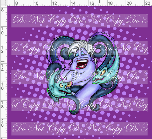 PREORDER R128 - Villain Pop - Panel - Underwater Witch - Purple - ADULT