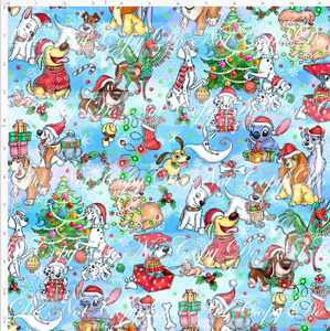 CATALOG - PREORDER - Christmas Dogs - Main - Pastel - REGULAR SCALE