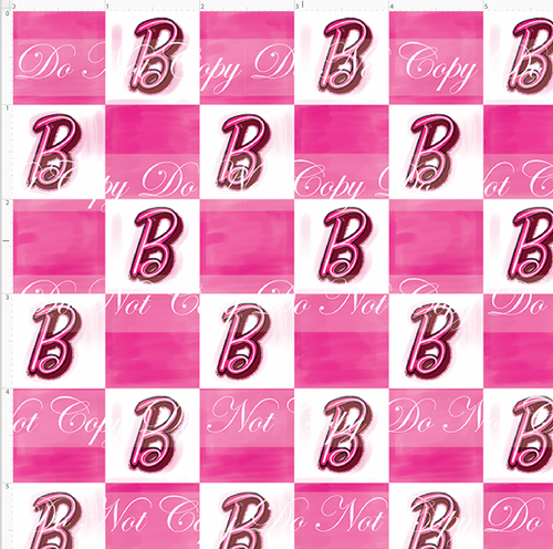 PREORDER R128 - Malibu Montage - Checkered Pink