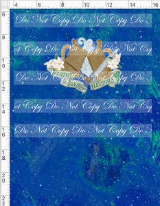 PREORDER R128 - The Shire - Panel -2nd Breakfast - Blue - CHILD