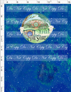PREORDER R128 - The Shire - Panel - Shire - Blue - CHILD