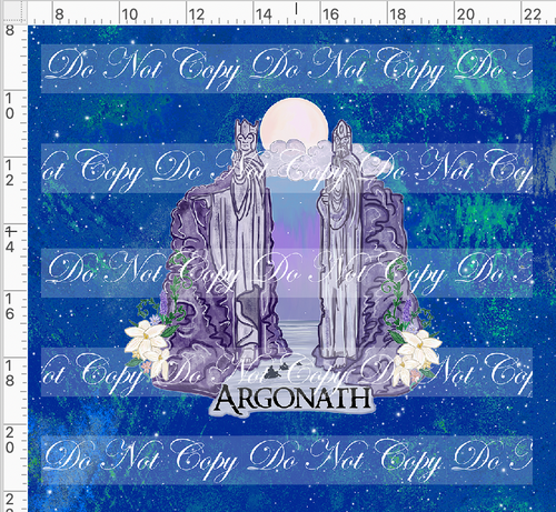 PREORDER R128 - The Shire - Panel - Argonath - Blue - ADULT