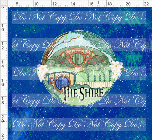 PREORDER R128 - The Shire - Panel - Shire - Blue - ADULT