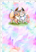 PREORDER R124 - Cottagecore Critters - Panel - Eevee - CHILD