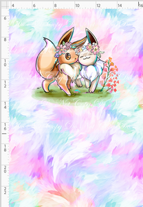 PREORDER R124 - Cottagecore Critters - Panel - Eevee - CHILD