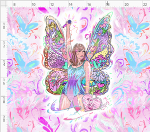 PREORDER R135 - The Tour - Panel - Butterfly - Pink - ADULT