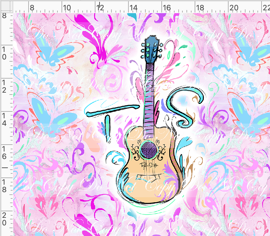 PREORDER R135 - The Tour - Panel - Guitar - Pink - ADULT