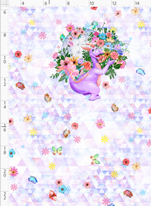 PREORDER R135 - Festival of Flowers - Panel - Dragon - CHILD