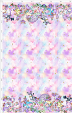 PREORDER R135 - Floral Figgy - Double Border - Pink Purple