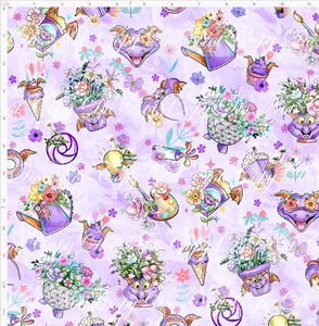 PREORDER R135 - Floral Figgy - Elements - Purple - REGULAR SCALE