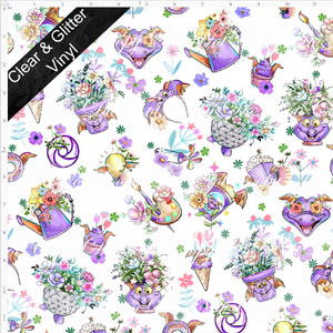 PREORDER - Floral Figgy - Elements - REGULAR SCALE - CLEAR & GLITTER VINYL
