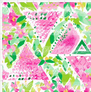 PREORDER - Preppy 2024 - Pink Green Triangle - SMALL SCALE