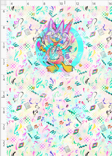 PREORDER R135 - Artistic 80s - Panel - Light Pastel - Boy Duck - CHILD