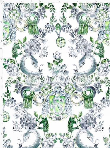 PREORDER R135 - HP Damask - Green House - SMALL SCALE
