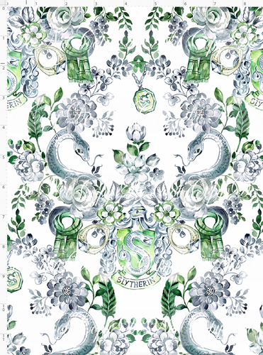PREORDER R135 - HP Damask - Green House - REGULAR SCALE