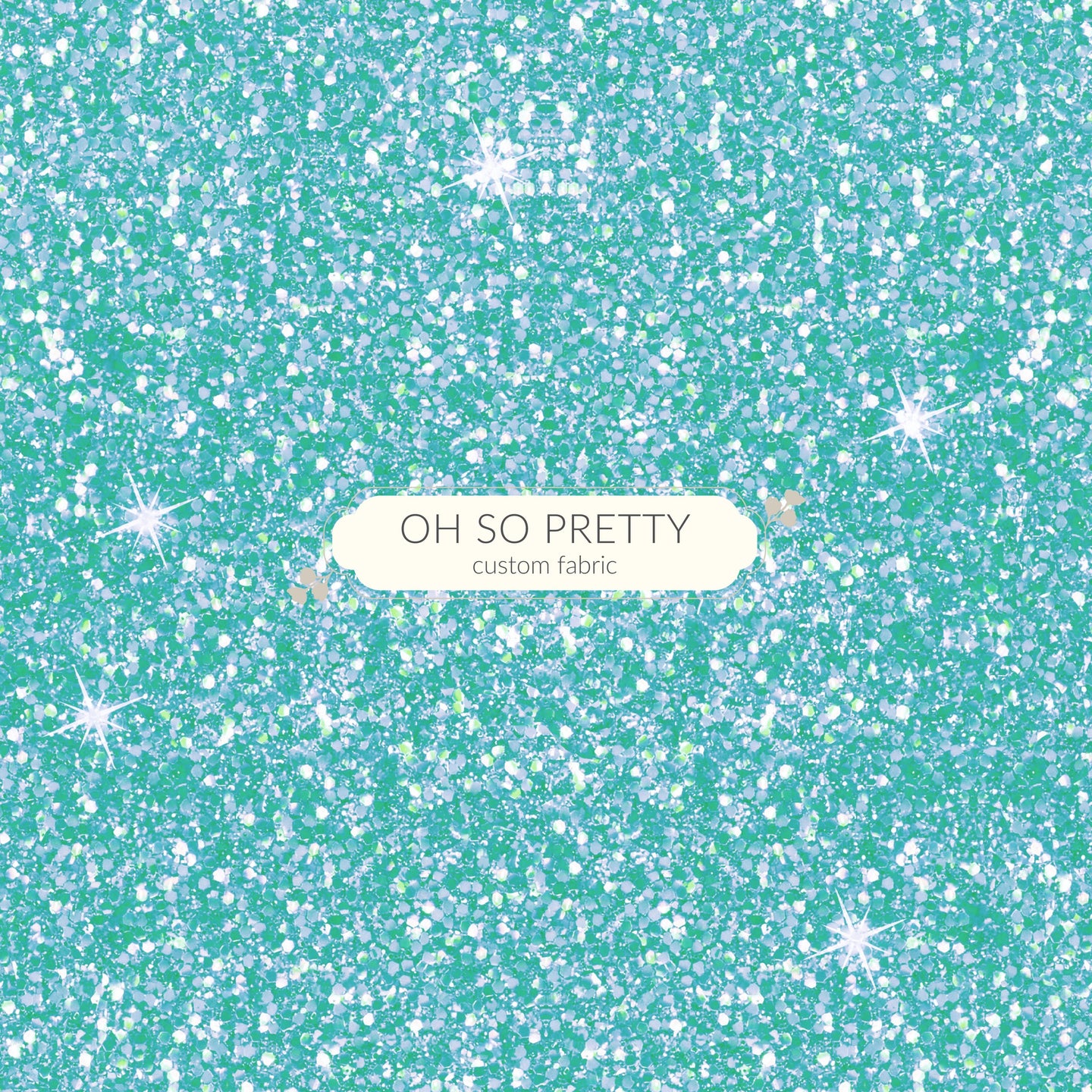 PREORDER - Countless Coordinates - Teal Glitter