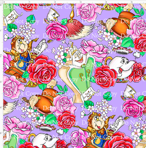 CATALOG - PREORDER R42 - The Rose - Purple Background Characters - SMALL SCALE