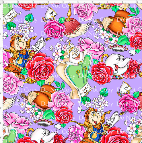 CATALOG - PREORDER R42 - The Rose - Purple Background Characters - REGULAR SCALE