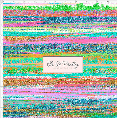 CATALOG - PREORDER R45 - Sherwood Forest - Glitter Stripes