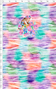 CATALOG - PREORDER R47 - Woodlands - Colorful Bear  - PANEL