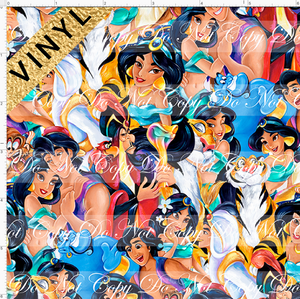A Whole New World - Watercolor - Stacked - Vinyl - Matte