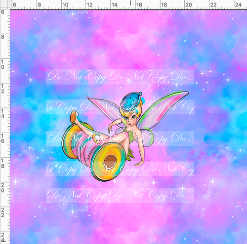 CATALOG - PREORDER R61 - Pixie Dust - Tink - Colorful - Panel - CHILD