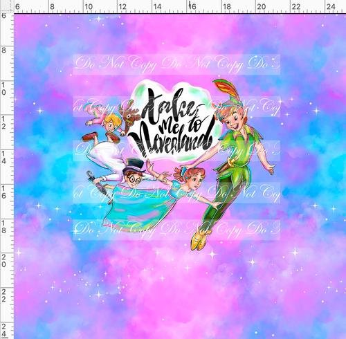 CATALOG - PREORDER R61 - Pixie Dust - Take Me To Neverland - Colorful - Panel - ADULT