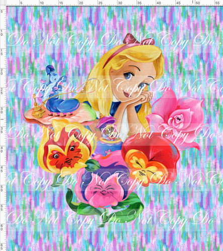 CATALOG - PREORDER R61 - We Are All Mad - Adult Blanket Topper - Alice