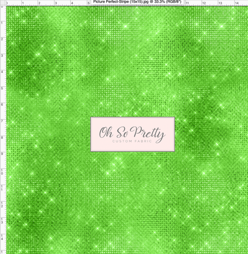 PREORDER - Countless Coordinates  - Sparkle Texture - Bright Green
