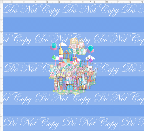 Retail - Pastel Small World - CUP CUT - Blue