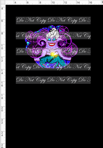 CATALOG - PREORDER R67 - Stained Glass Villains - Panel - Ursula - CHILD