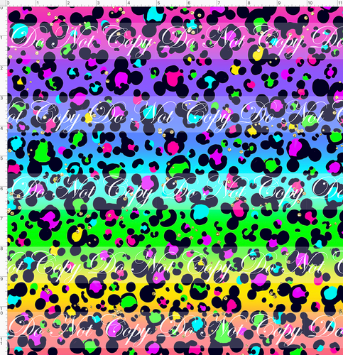 CATALOG - PREORDER R74 - LF Princesses - Mouse Spots - Rainbow Stripe