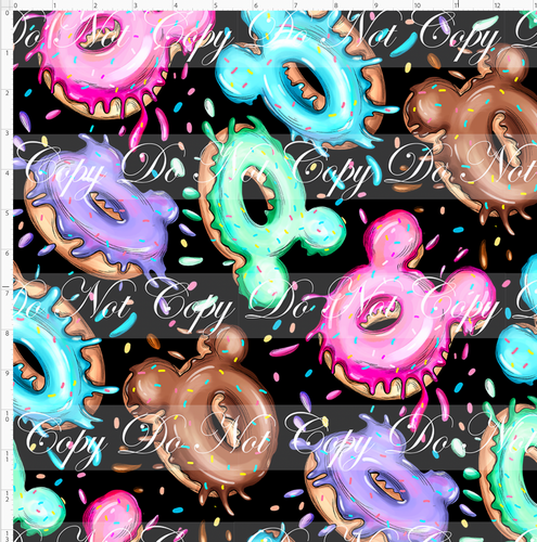 Retail - Mouse Head Donuts - Black - LARGE SCALE