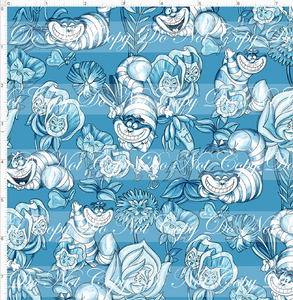 CATALOG - PREORDER R84 - Tea Party Toile - Flowers - SMALL SCALE