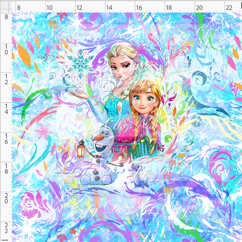 CATALOG - PREORDER R85 - Artistic Ice Sisters - Panel - ADULT