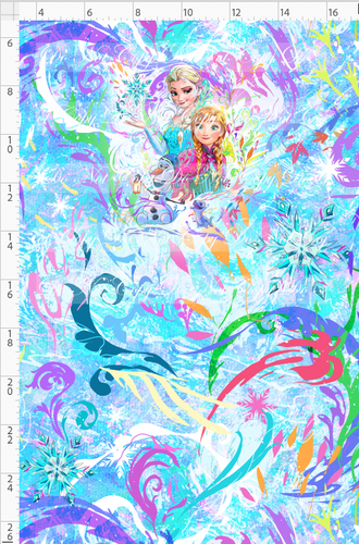 CATALOG - PREORDER R85 - Artistic Ice Sisters -  Panel - CHILD