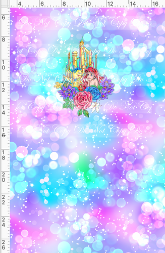 CATALOG - PREORDER R85 - Princess Castles - Panel - Mermaid Princess - CHILD