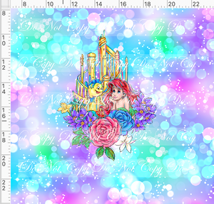 CATALOG - PREORDER R85 - Princess Castles - Panel - Mermaid Princess - ADULT
