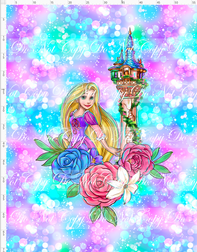 CATALOG - PREORDER R85 - Princess Castles - Adult Blanket Topper - Pascal Princess