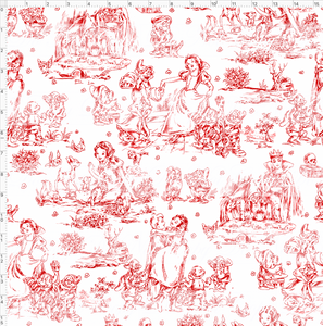 CATALOG - PREORDER R86 - Poison Toile - Main - Red - LARGE SCALE