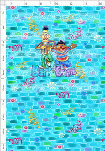 CATALOG - PREORDER R98 - Neighborhood Friends - Panel - BandE Brick Background - CHILD