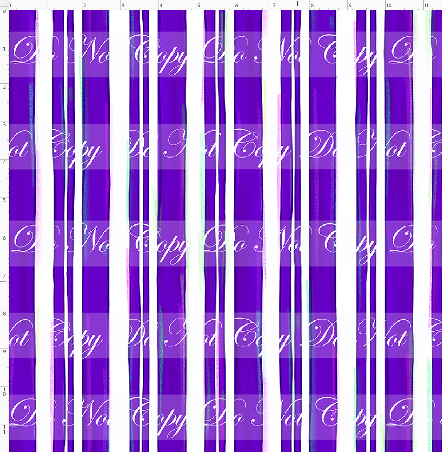 PREORDER - Main Street USA - Stripes - Purple