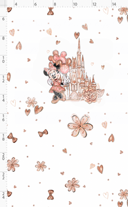 PREORDER - Rose Gold Mouse - Panel - Mouse - White - CHILD