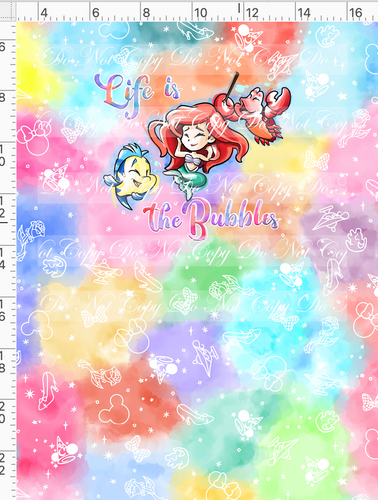 CATALOG - PREORDER R95 - Cutie Doodles - Mermaid - Color - CHILD