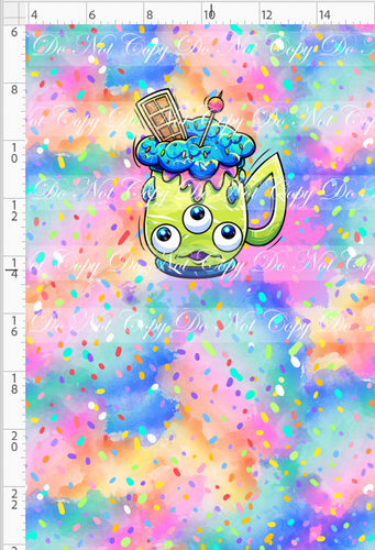 CATALOG - PREORDER - Hot Cocoa - Panel - Colorful - Alien Cup - CHILD